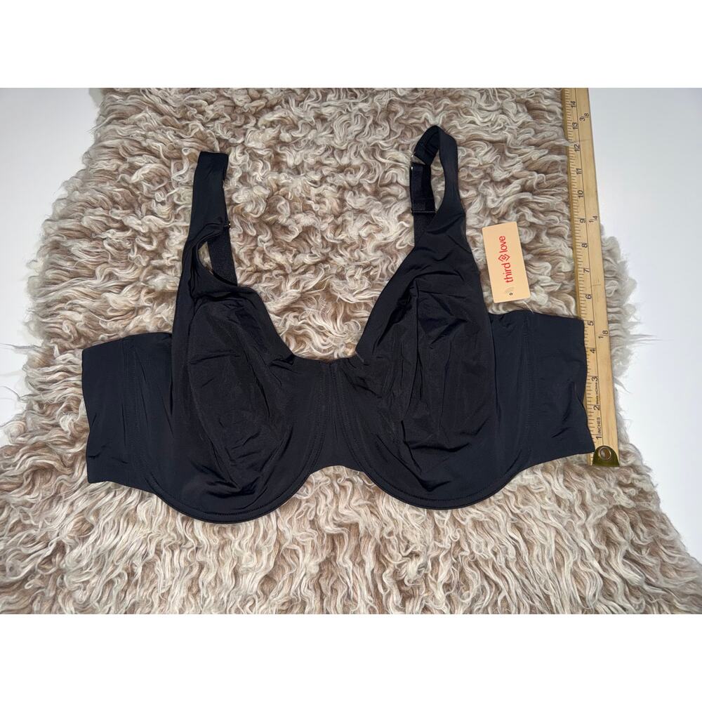 Thirdlove women’s New black wired 24/7 classic unlined bra - Picture 5 of 12